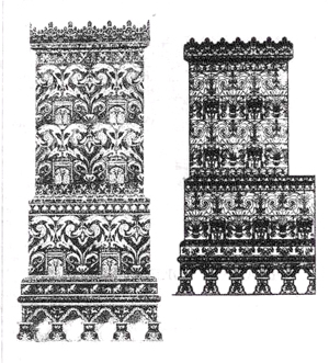 Реконструкция изразцовой печи второй половины XVII века. По материалам раскопок в Казачьем переулке