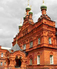 Храм Иоанна Лествичника бывшего  лаврского больнично-богадельного корпуса, а ныне Московской духовной семинарии в Сергиевом Посаде