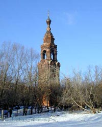 Колокольня Головинского монастыря в Москве