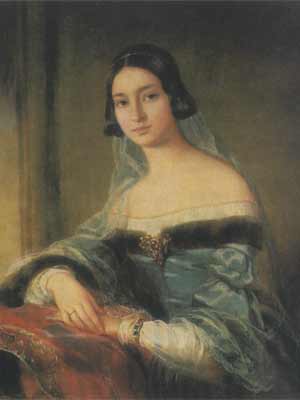 Х.Робертсон. Портрет М.С.Бутурлиной. 1841 год