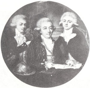 Портрет князя Василия Борисовича Голицына с сыновьями