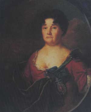 А.М. Матвеев. Портрет А. П. Голицыной. 1728г.