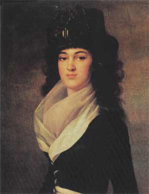 Ж.Л.Вуаль. Портрет А.П.Лопухиной (в замужестве Гагариной). 1792-93гг.